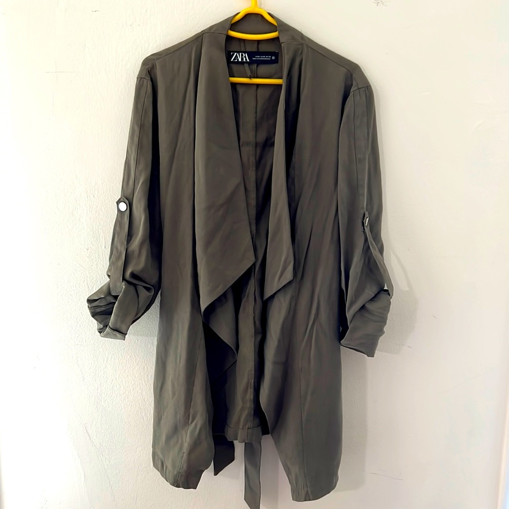 Zara drape jacket like new